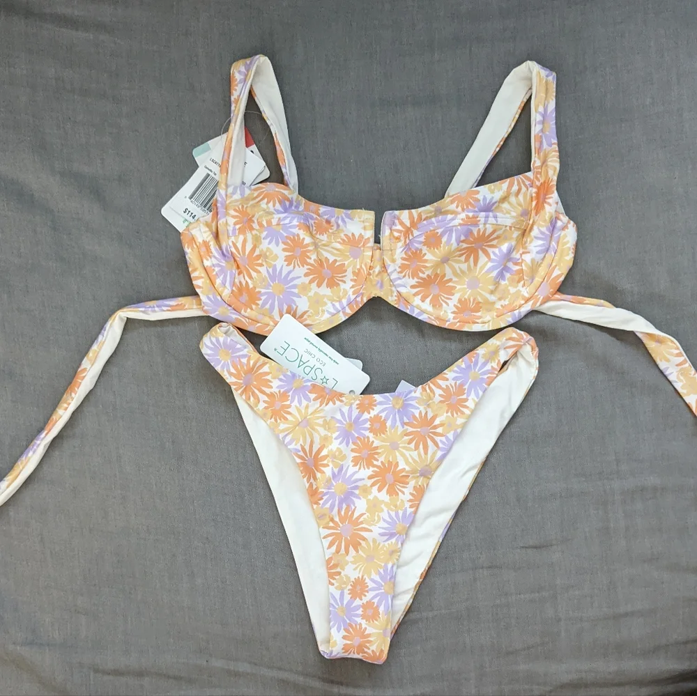 L*Space Camellia Cabana Bikini Set